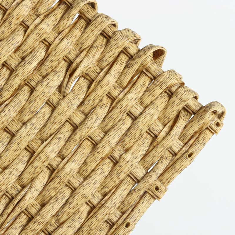 Material de ratán para exteriores de mimbre tejido impermeable - BM32371