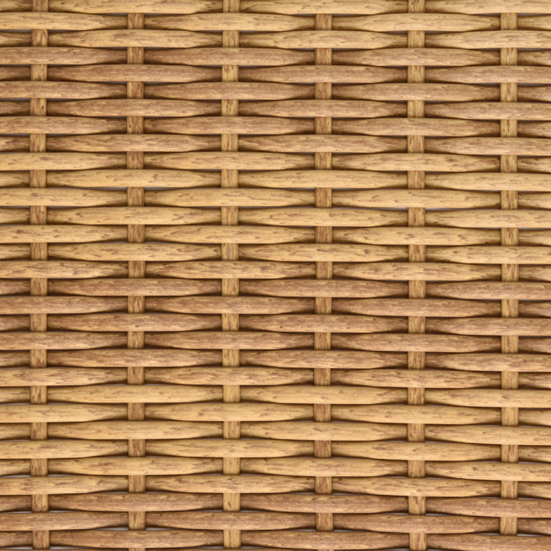 Ratán Mimbre Media Luna material hdpe BM-9810
