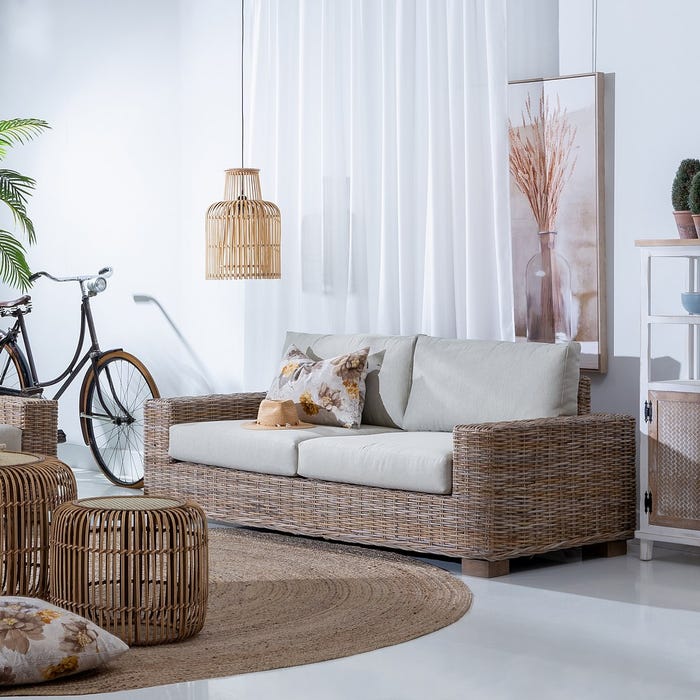 Salon de muebles de ratan