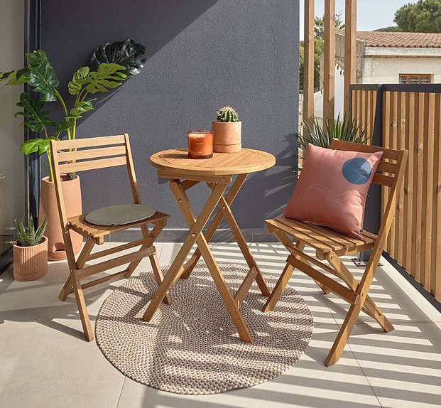 Set de muebles para espacios pequeños