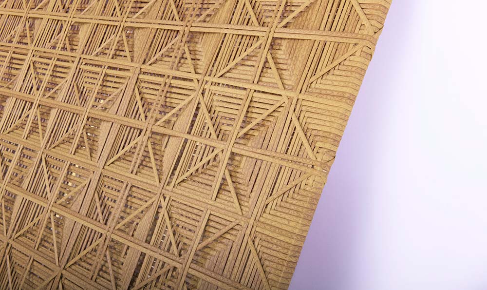 BM-9810 Hoja de ratán artificial con estructura